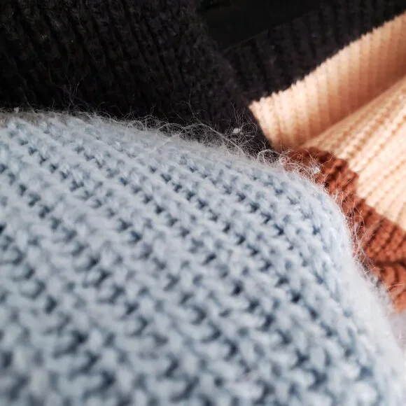 Ecowish Multicolor Colorblock Striped Long Knitted Cardigan Sweater Size L - Picture 14 of 14